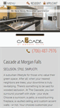 Mobile Screenshot of cascadeatmorganfalls.com